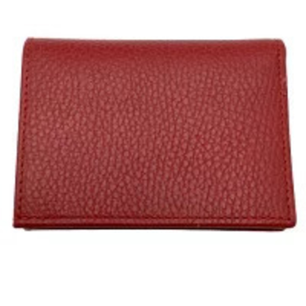 Gucci Leather Marmont Red GG Card fold coin Wallet bill Bi Red
